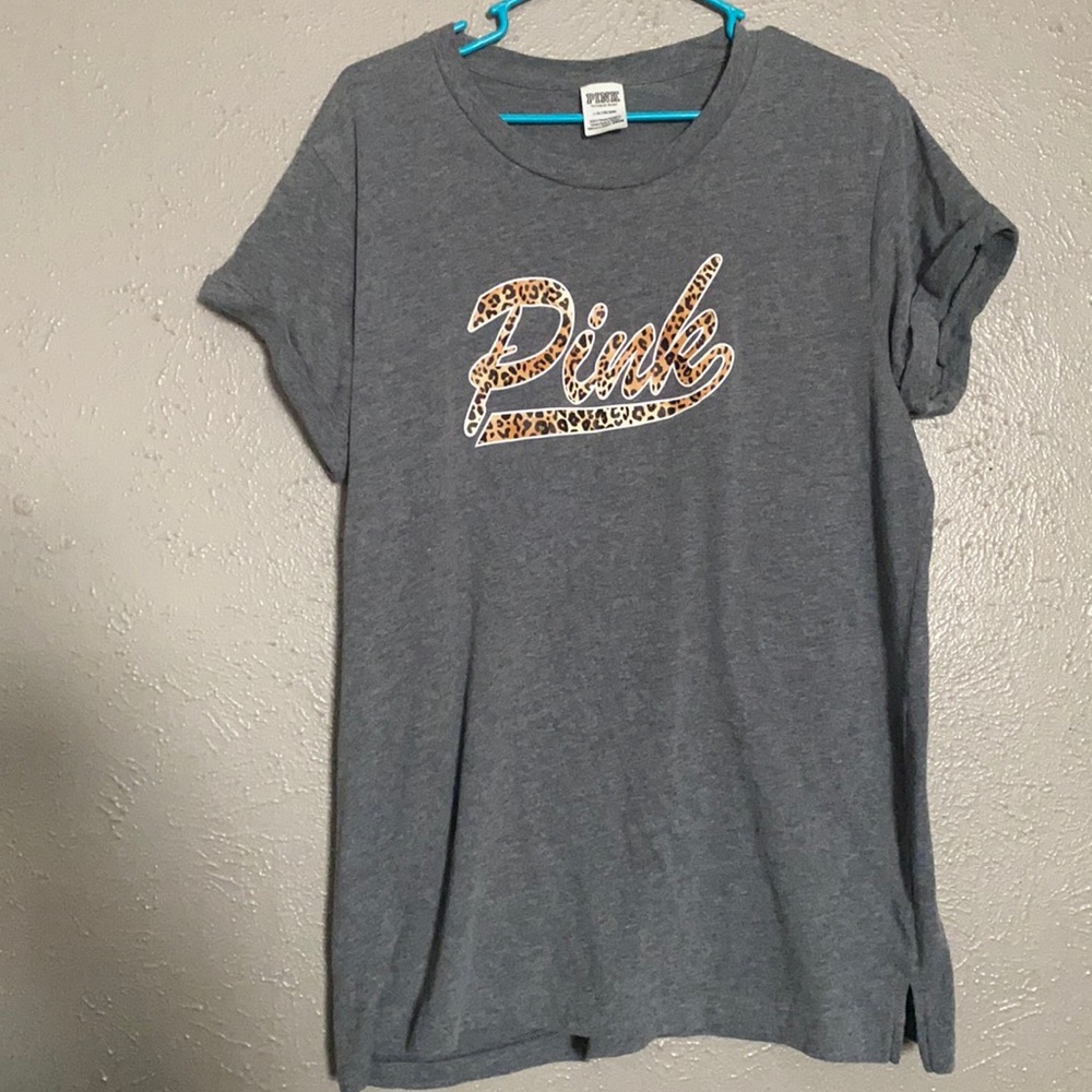 Victoria’s Secret pink grey tee